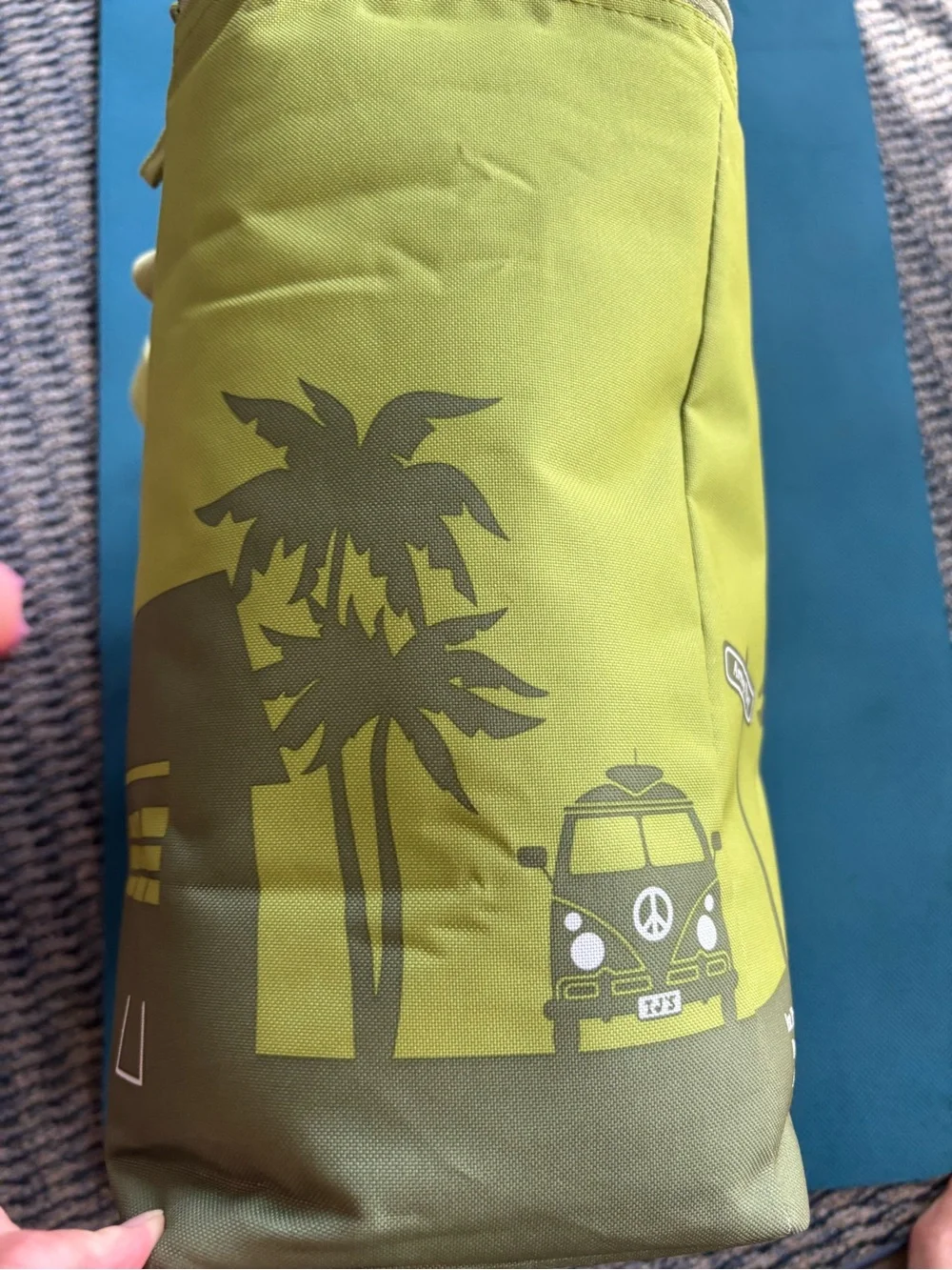 Trader Joe's Olive Green Reusable Grocery Tote Bag